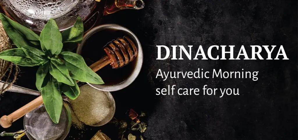 Dinacharya In Ayurveda Daily Routine Durja Ayurveda Bangalore 1024x483